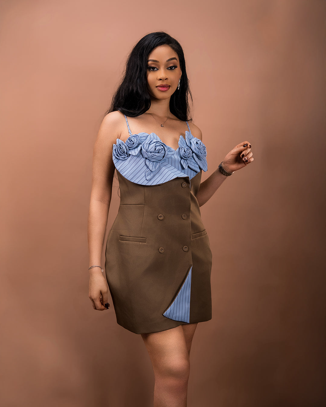 Blossom Couture Blazer Dress