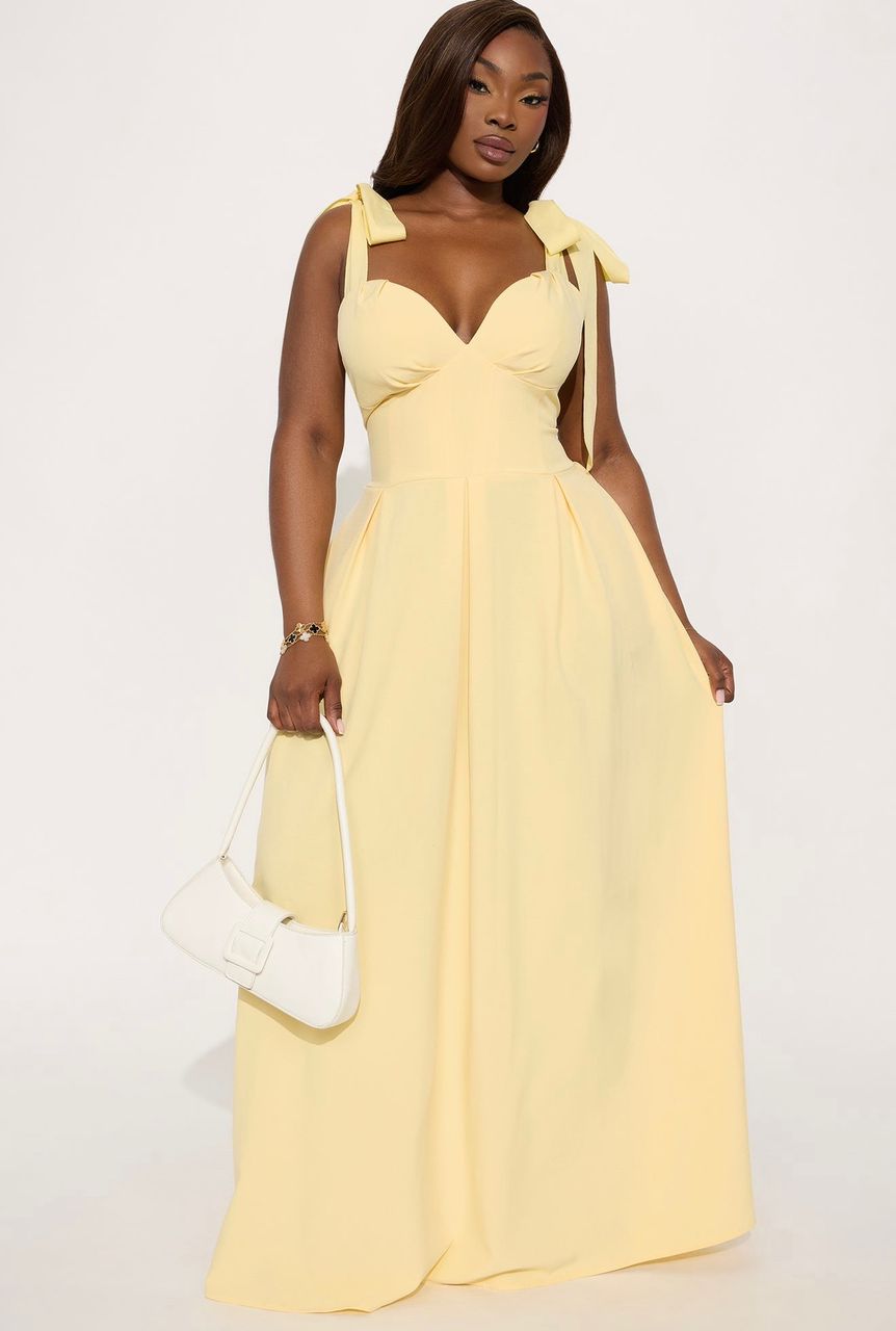 robe jaune